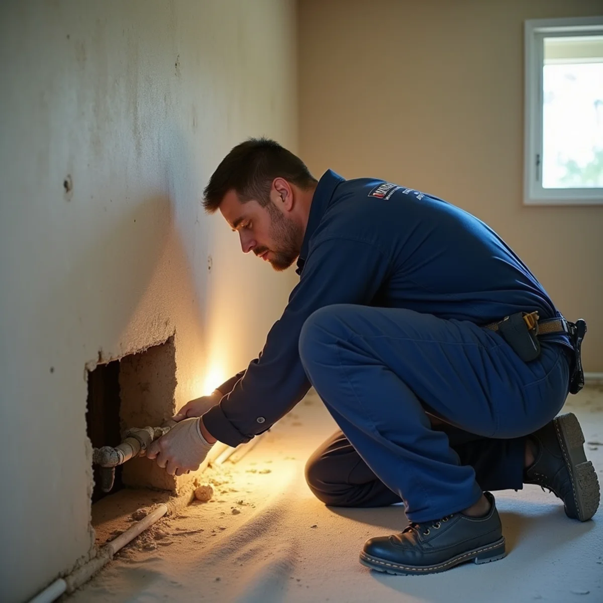 Water damage restoration at a post-war home in Northwest Pico Rivera, CA