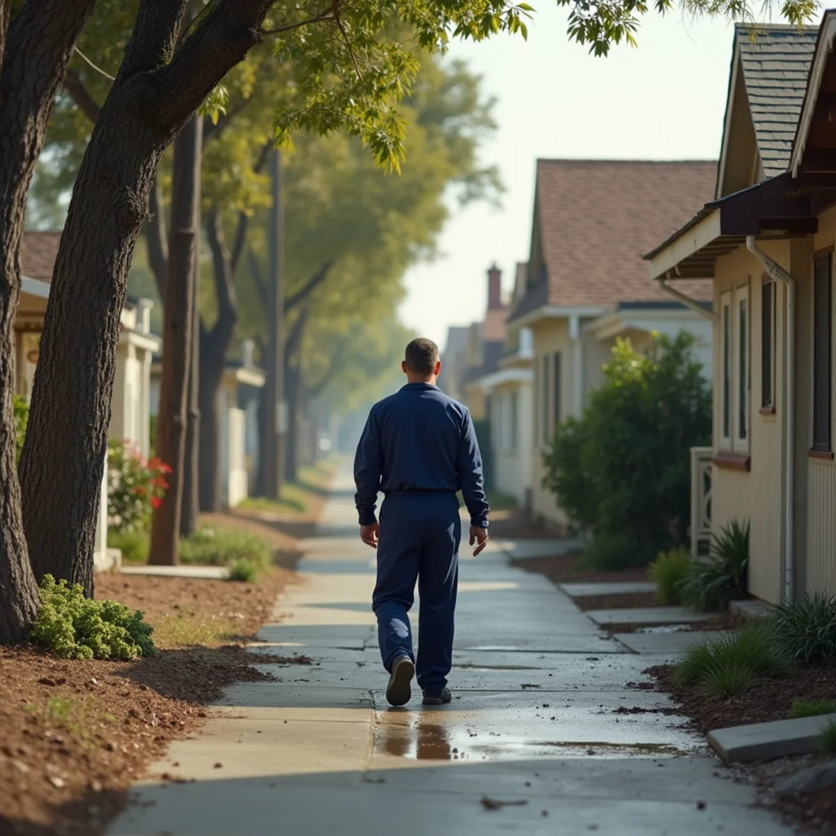 1940s post-war bungalows on raised foundations in West Whittier-Los Nietos, CA