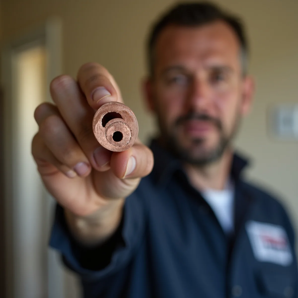 Copper pinhole leak water damage restoration at a Sorensen Park home in Whittier, CA