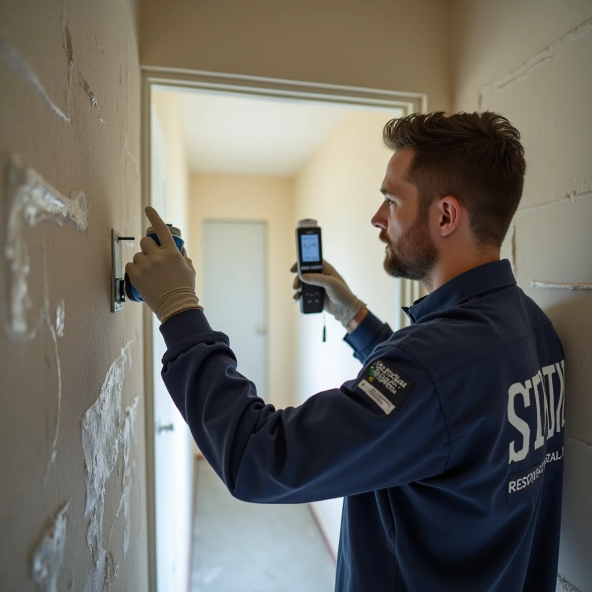 Water damage restoration in a multi-unit condo building near Whittwood Town Center in Whittier, CA